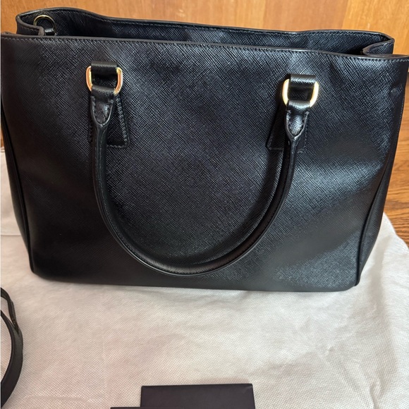Prada Saffiano Leather Black Galleria Bag - Picture 4 of 15